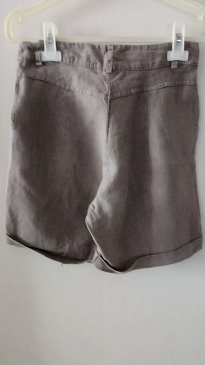 Short en lin femme - photo numéro 2