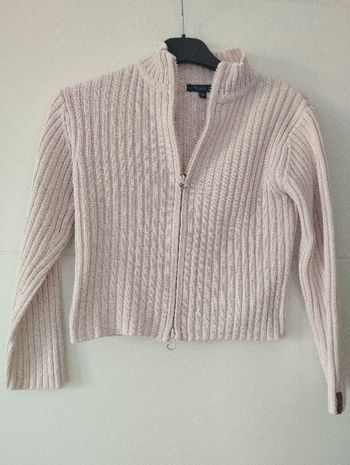 Gilet épais fille 6 ans rose clairv