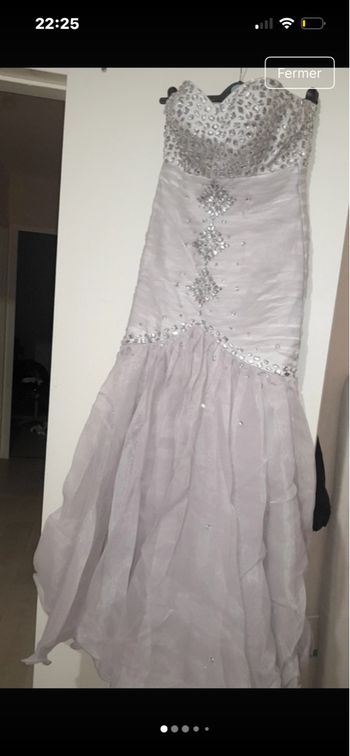 Robe de soirée sirène 