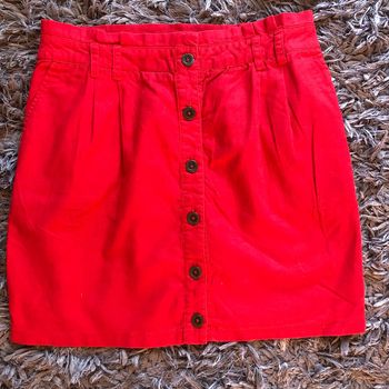 Jupe en lin et coton Cache Cache