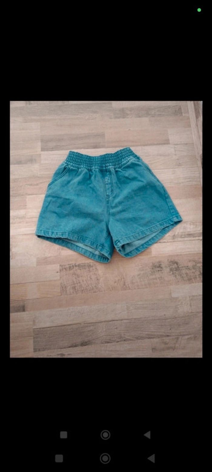 Short en jean