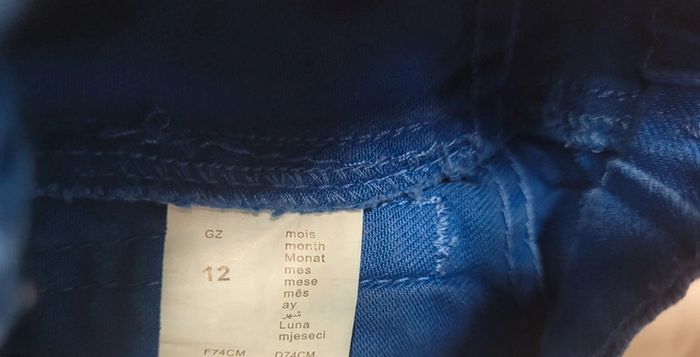 Pantalon jean bébé - photo numéro 7