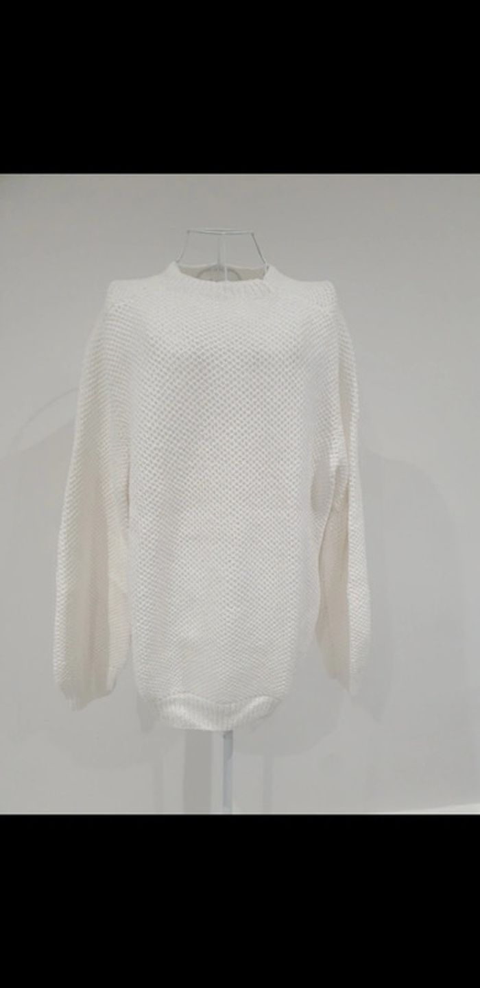 Pull fait main en laine 46/48