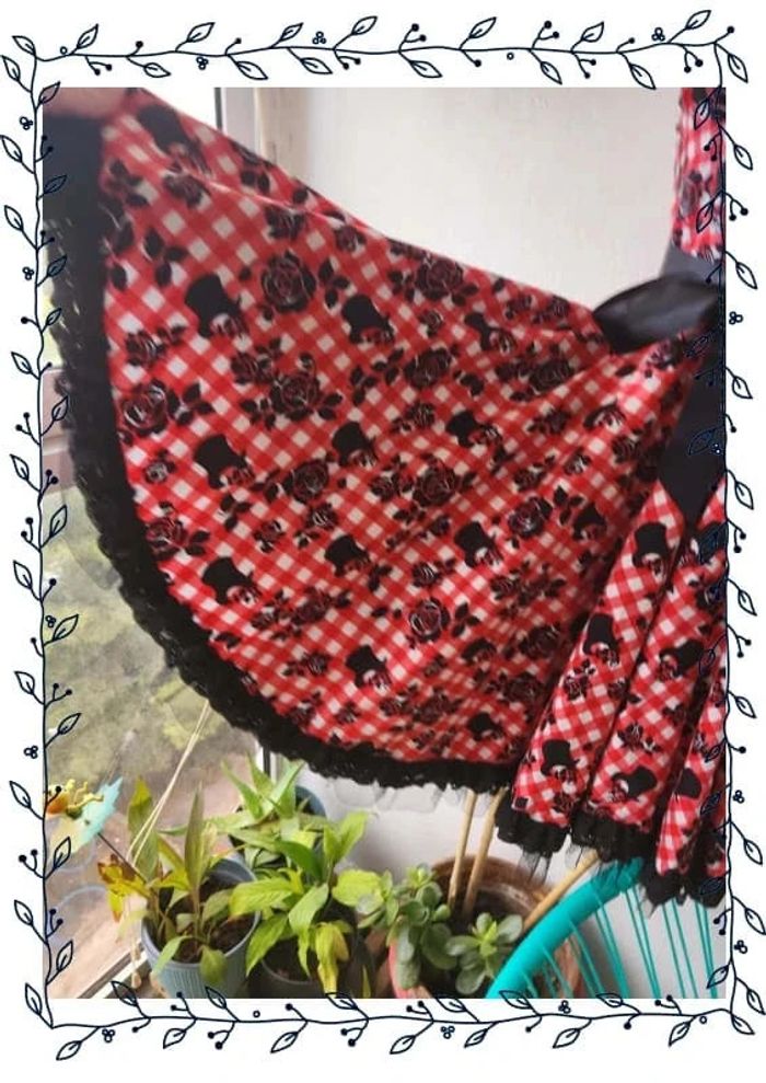 Robe vintage fleuri rétro - photo numéro 2