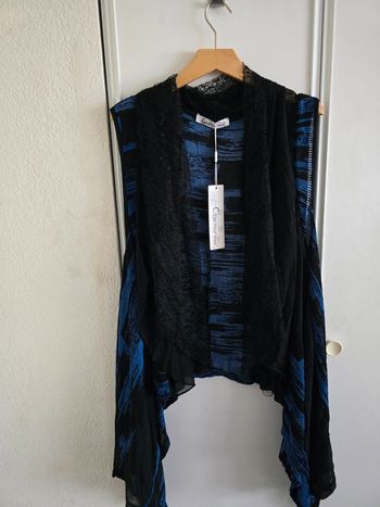 Gilet/cardigan sans manches taille unique neuf