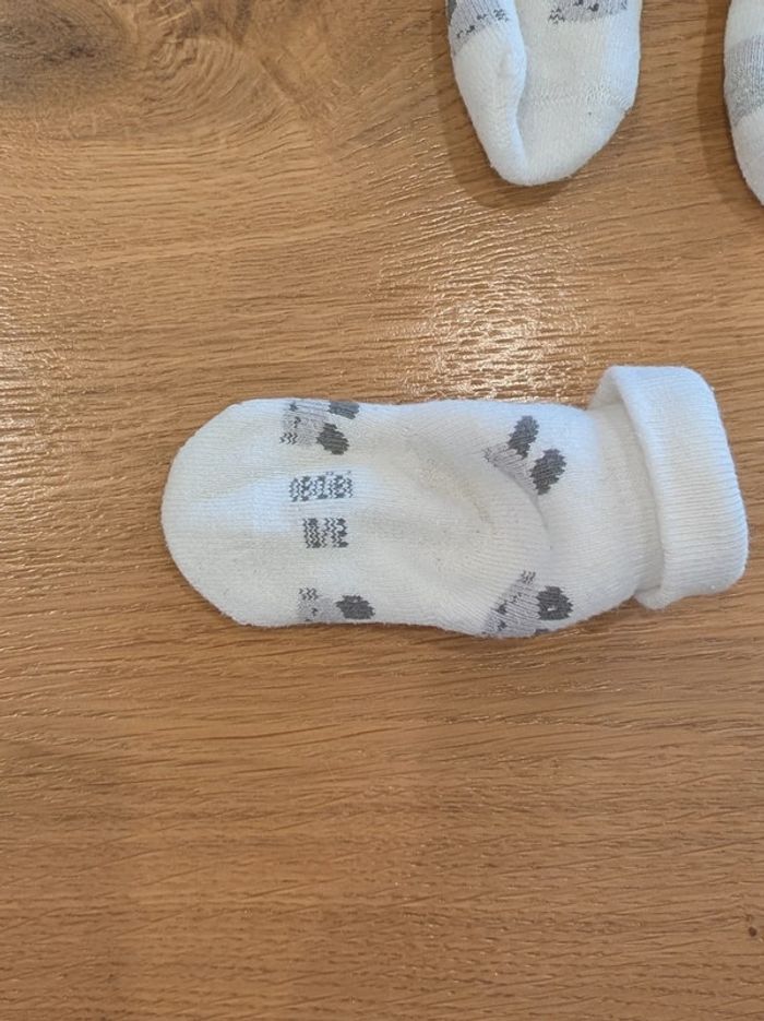 3 paires de chaussettes bébé - Taille : 10-12 - photo numéro 2