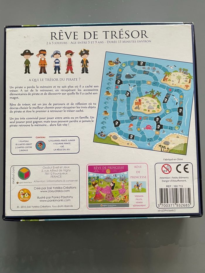 Jeu Rêve de Trésor Oxybul jeu de parcours - photo numéro 9