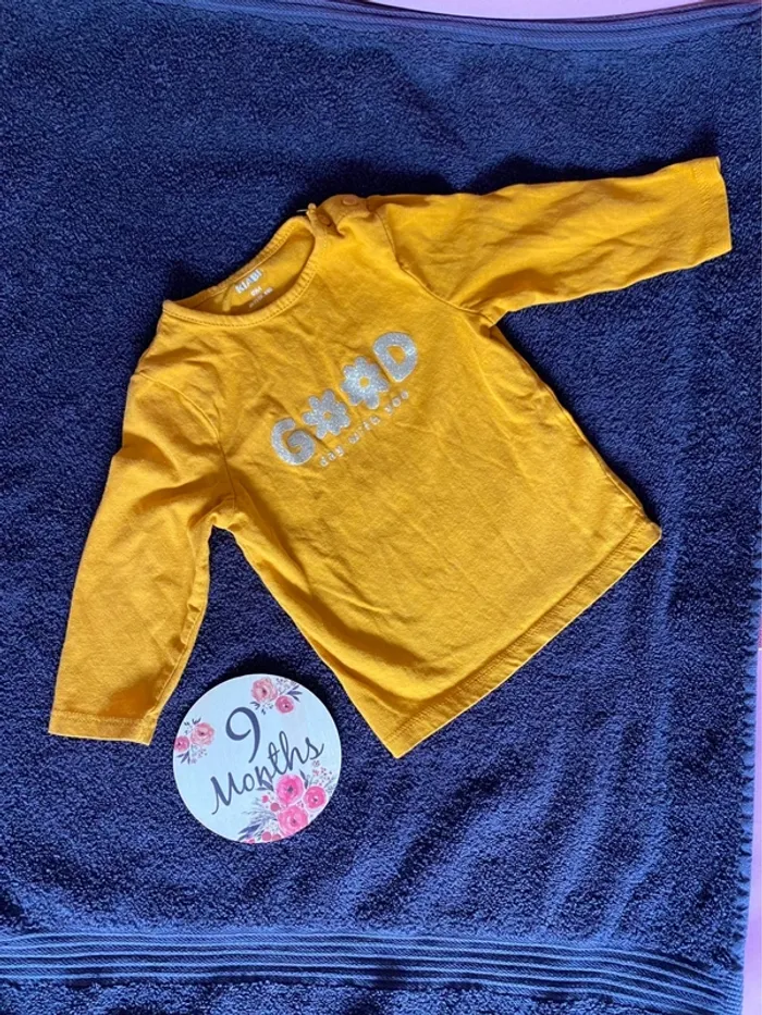 Tee shirt « good » Kiabi 9 mois
