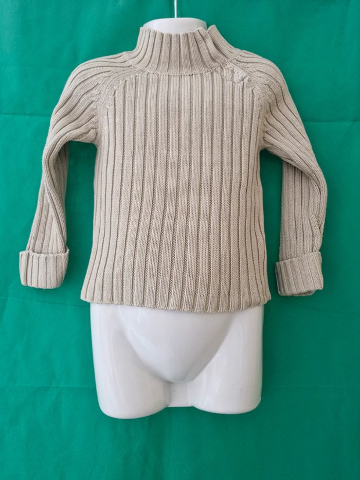 Pull col montant 3 ans Sans marque - photo numéro 2