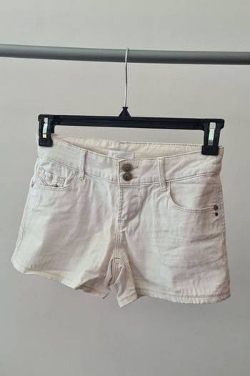 Short blanc jean Promod