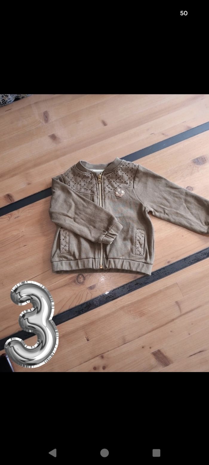 Bomber fille 3 ans