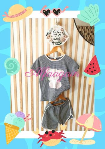 Pyjama short koala 6/8ans