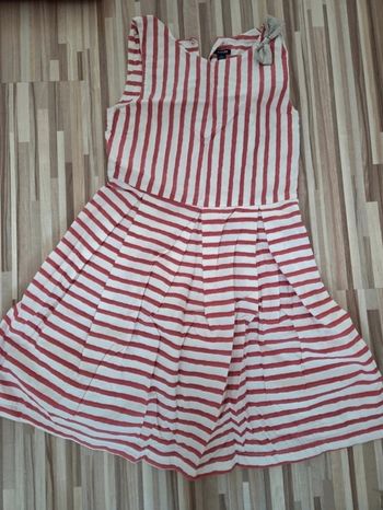 Robe rayée 10 ans kiabi