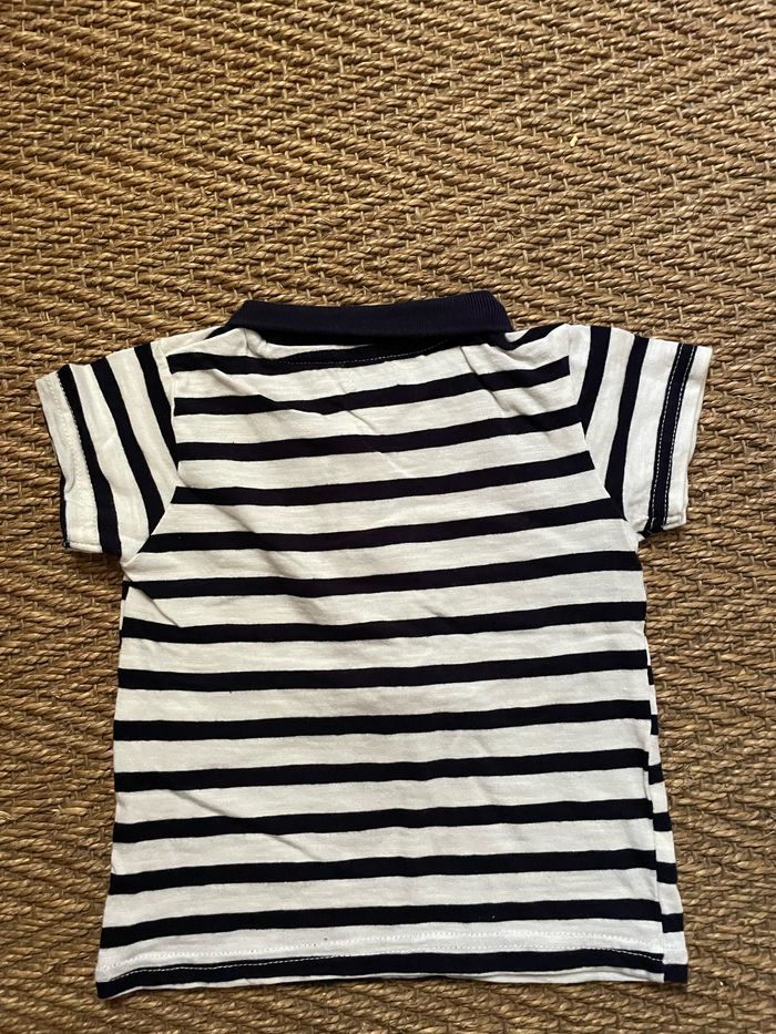 Polo marin garçon Kiabi 12 mois - photo numéro 2