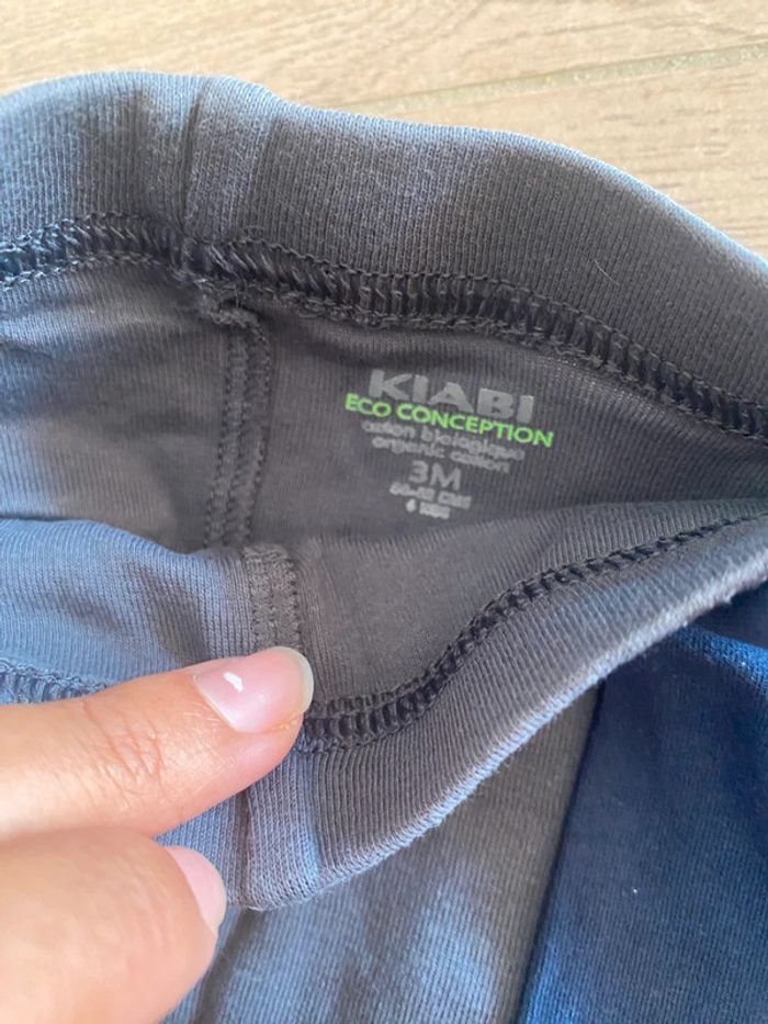 Lot de 4 leggings 3 mois - photo numéro 4