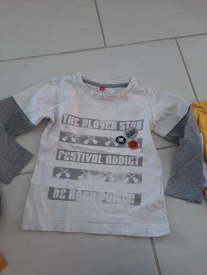 Lot de 12 t-shirt manches longues - photo numéro 11