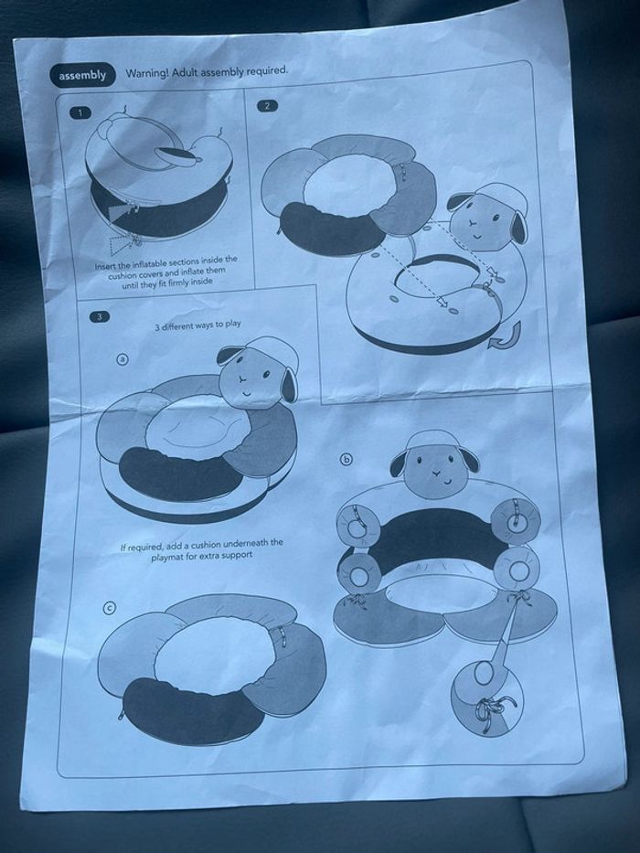 Coussin d’éveil et d’activités - photo numéro 4