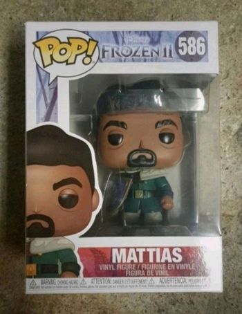 Funko pop mattias la reine des neige 2 Disney