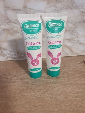 Lot de 2 Cold cream Galenco 🌸