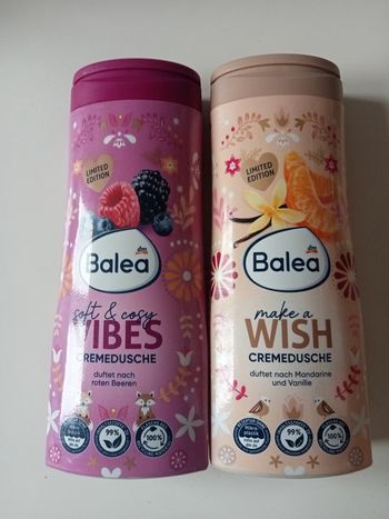 lot de 2 crèmes de douche édition limitée balea