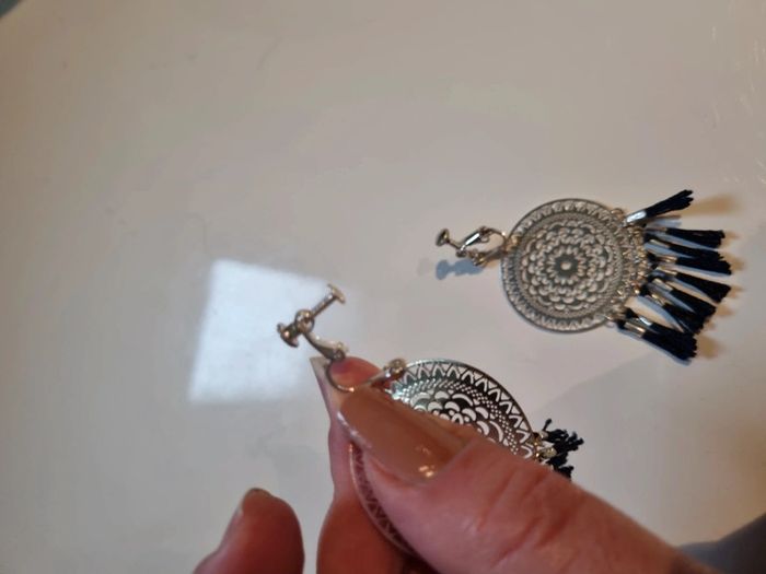 Boucles d'oreilles clips - photo numéro 2