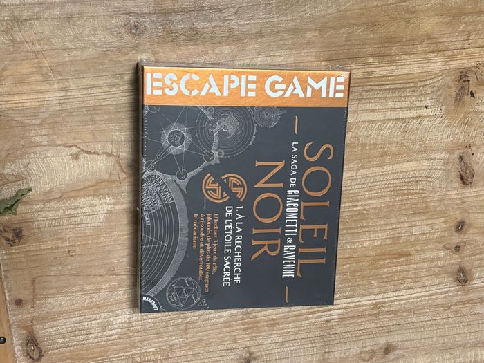 Escape game soleil noir à la recherche de l’étoile sacrée neuf - photo numéro 4