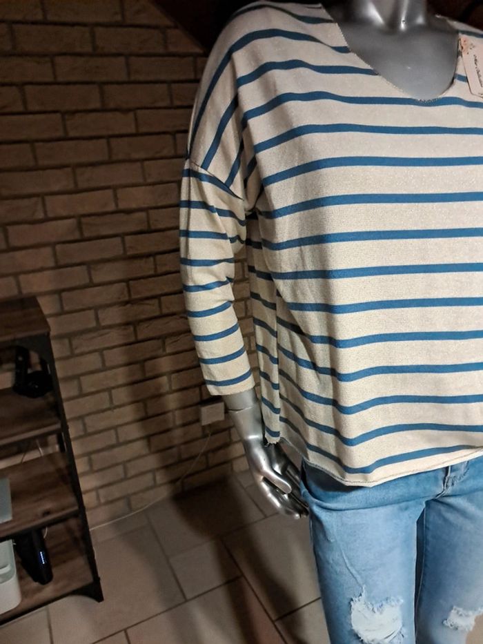 Pull à rayures - photo numéro 3