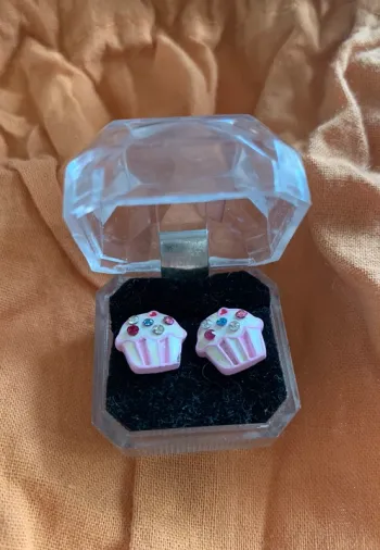 Puces d’oreilles cupcakes