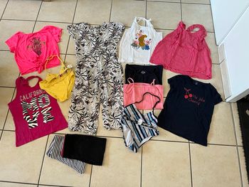 Vends lot vêtements fille 10 ans 