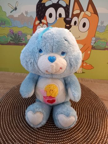 Peluche care bears vintage Kenner  mesure 34cm 
