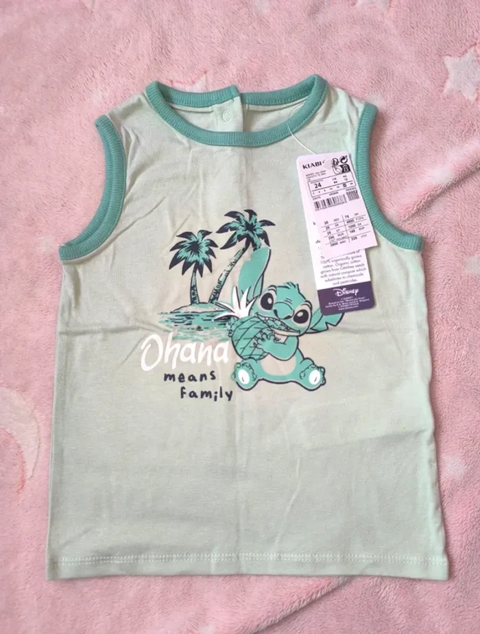 Débardeur Disney stitch neuf