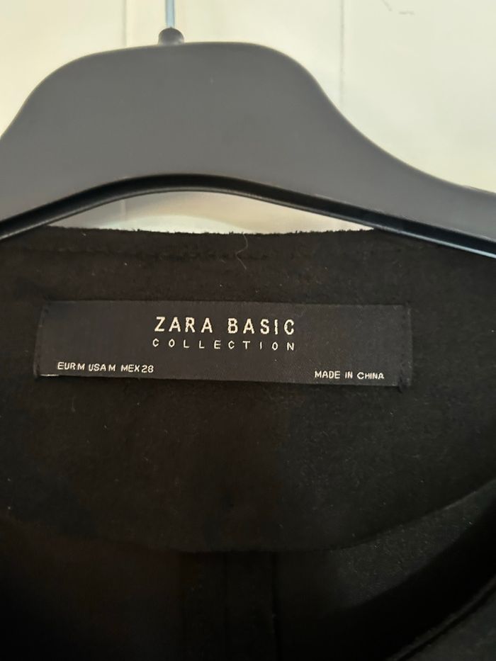 Manteau léger en suédine Zara T M - photo numéro 3
