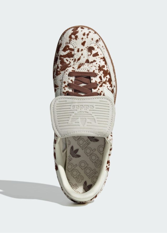 Adidas Samba LT Cow Print Brown White - photo numéro 3