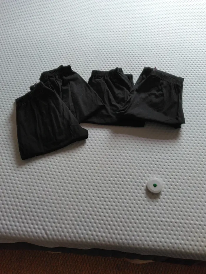 Lot de 4 Leggings 3/4 Femme Noir - photo numéro 8