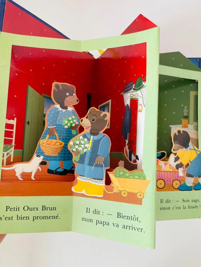 Livre Bonsoir petit ours brun Vintage - photo numéro 3
