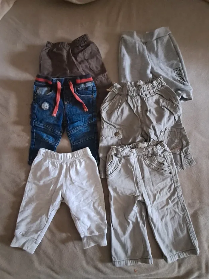 Lot de 6 pantalon 6 mois
