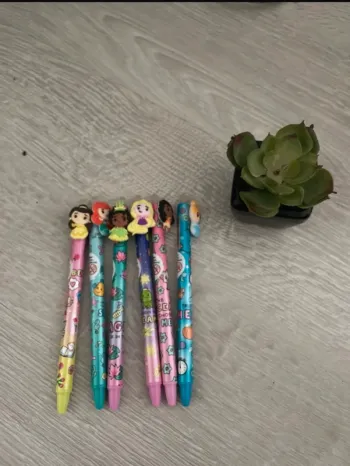 Lot de 6 crayons princesse Disney
