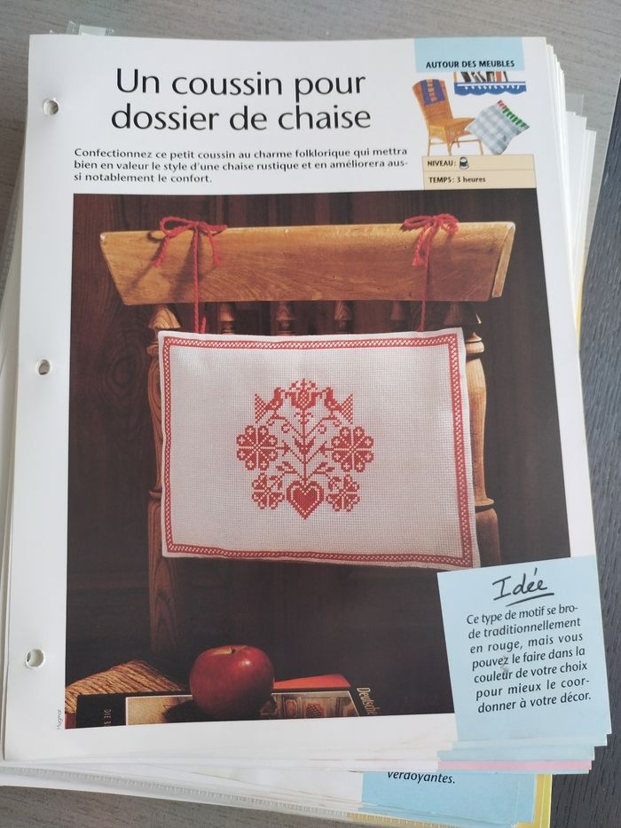 Fiches broderie main - photo numéro 4