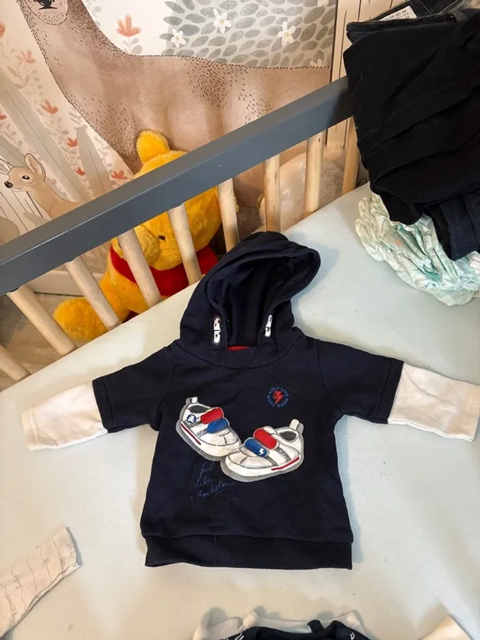 Pull à capuche