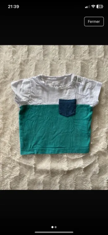T-shirt NPO baby