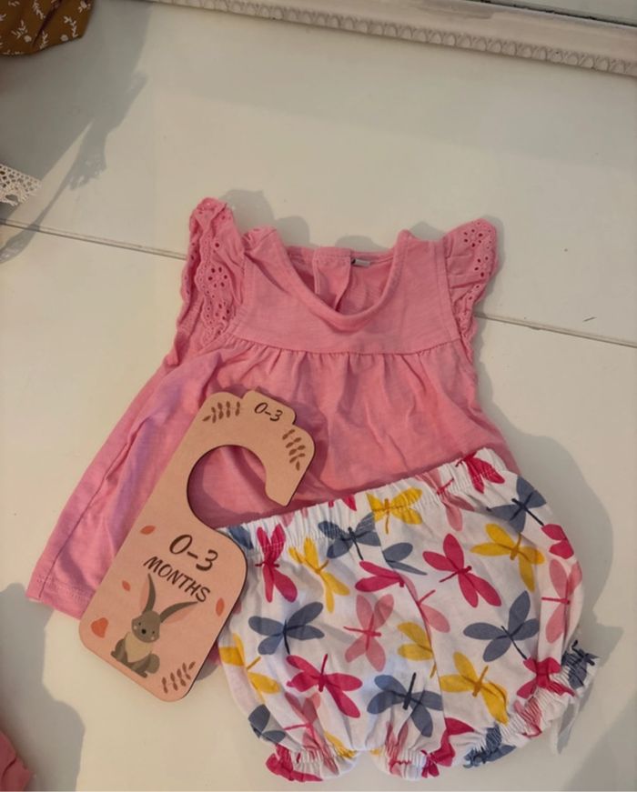 Ensemble bébé été 3 mois