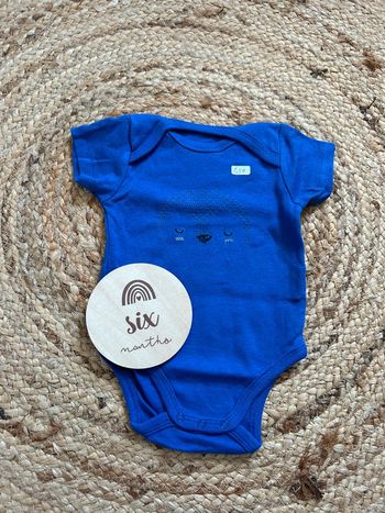 Body manches courtes 6 mois