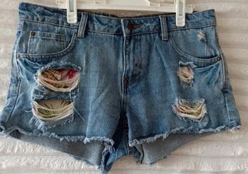 Mini short en jean femme