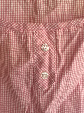 petit débardeur vichy rose vintage