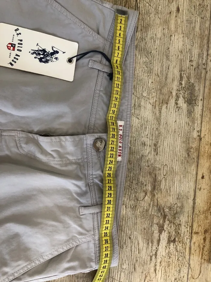 Pantalon gris clair U.S polo assn - photo numéro 18