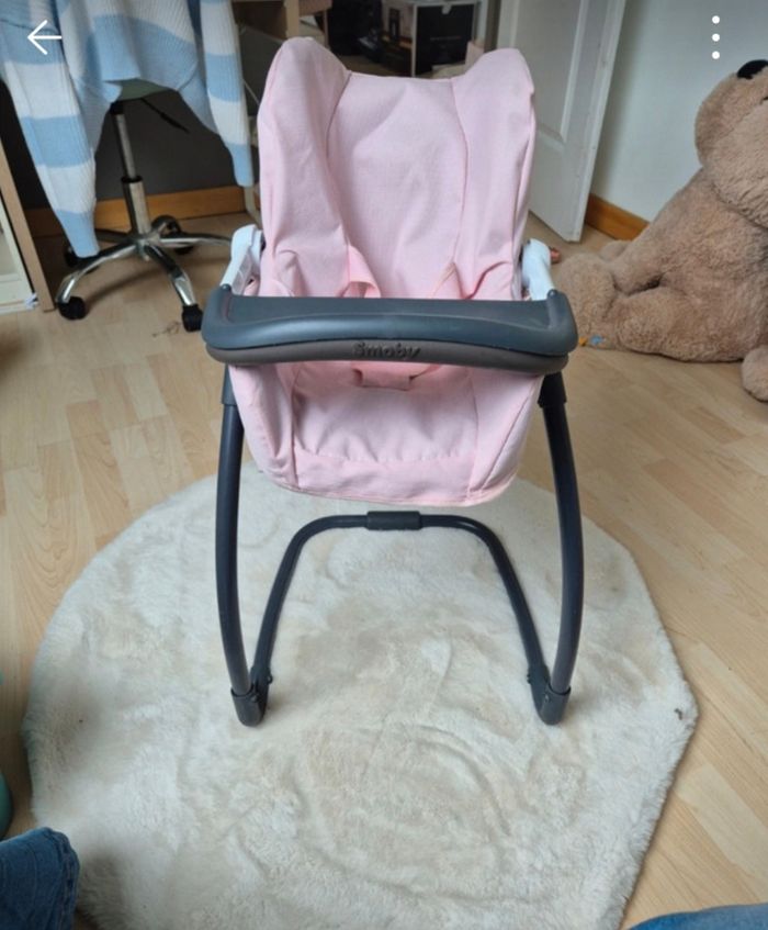 Chaise haute poupee - photo numéro 6