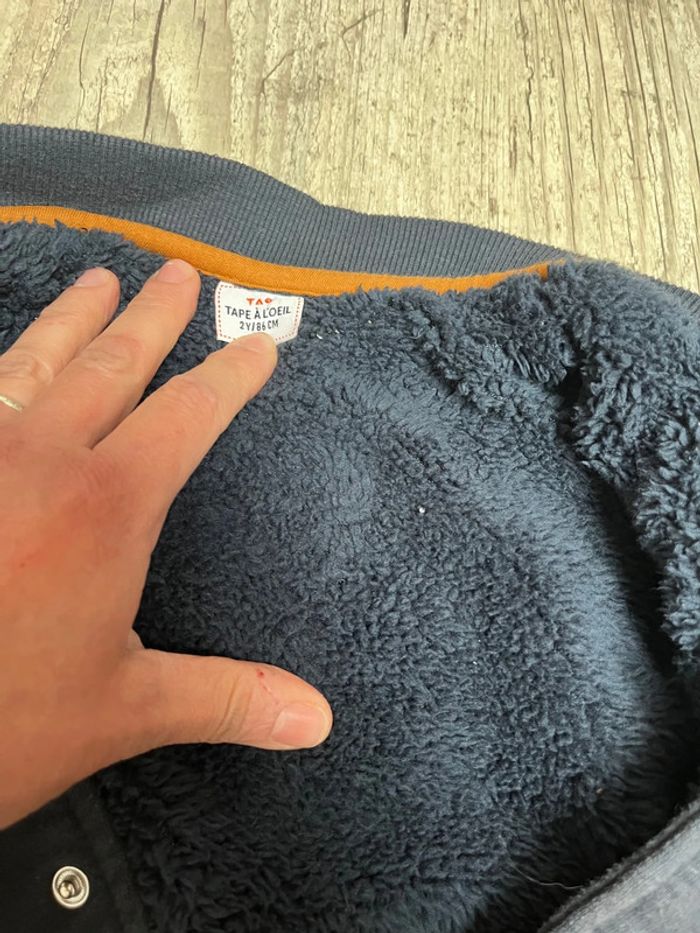 Veste/gilet tape à l’œil taille 2 ans - photo numéro 4