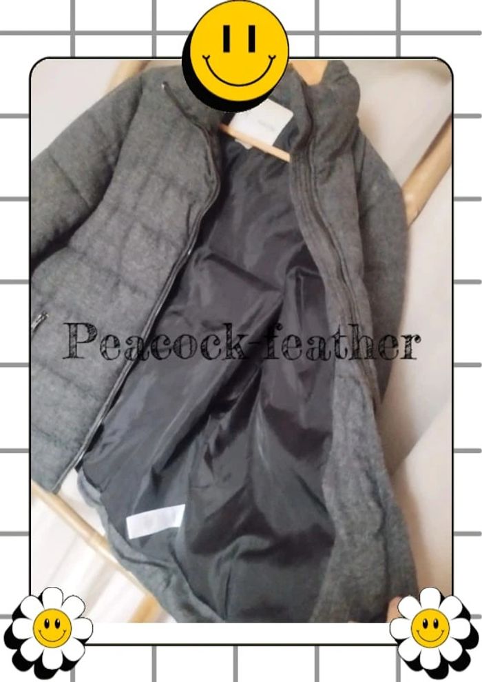 Doudoune grise la redoute 42 - photo numéro 7