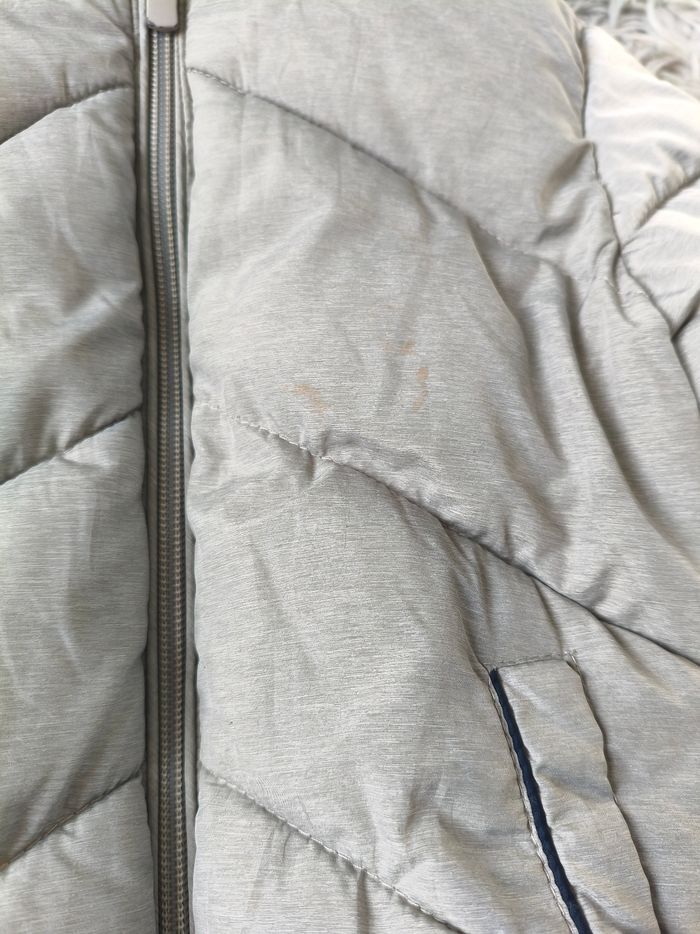 Doudoune garçon gris  avec capuche 24 mois Kiabi - photo numéro 2