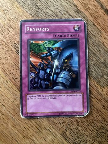Carte Yu-Gi-Oh! Renforts DDK-F035 1996